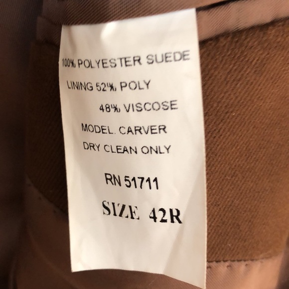 Andrew Fezza Faux Suede Sportcoat - Picture 6 of 6